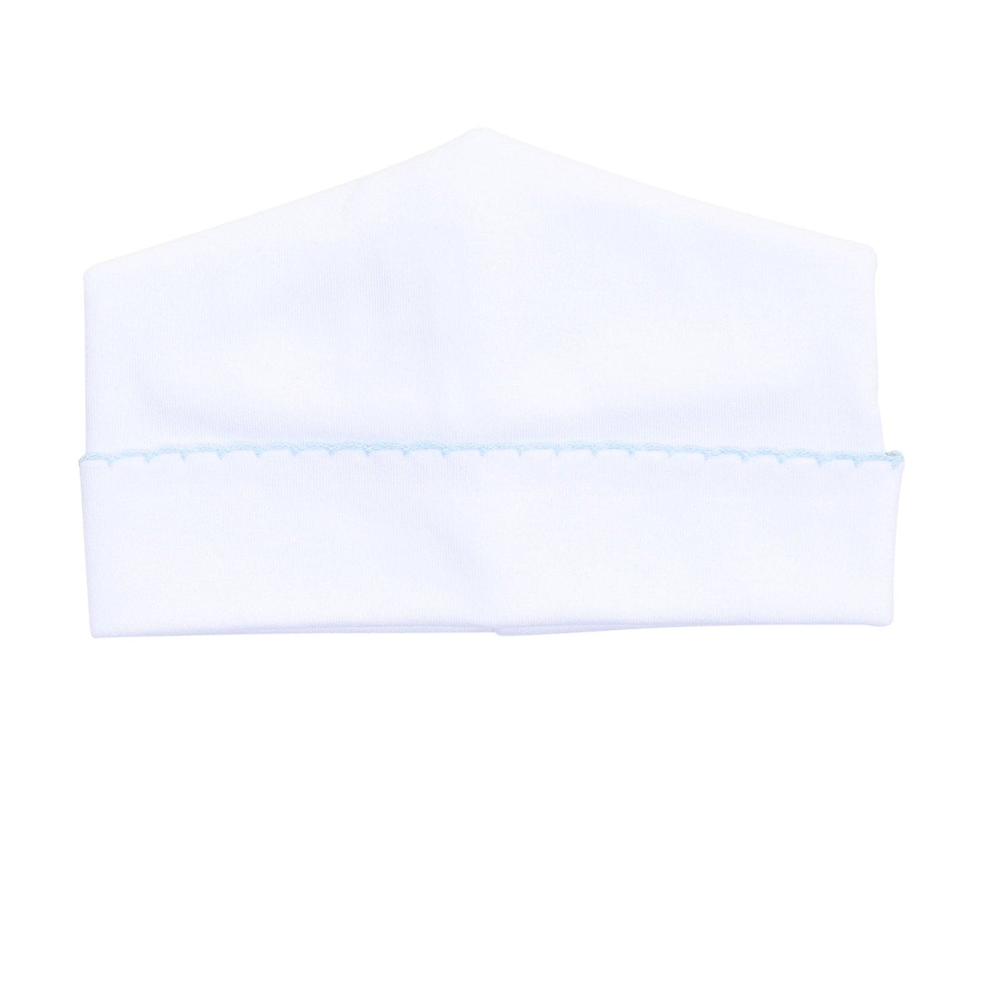 Solid Essentials White Blue Hat