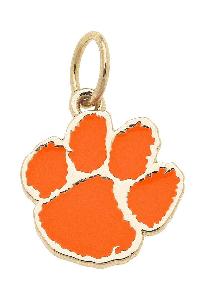 Clemson Tigers Enamel Logo Charm