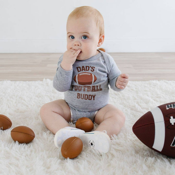 Dad's Football Buddy Long Sleeve Bodysuit