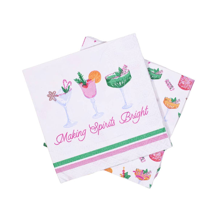 Making Spirits Bright Cocktail Napkins