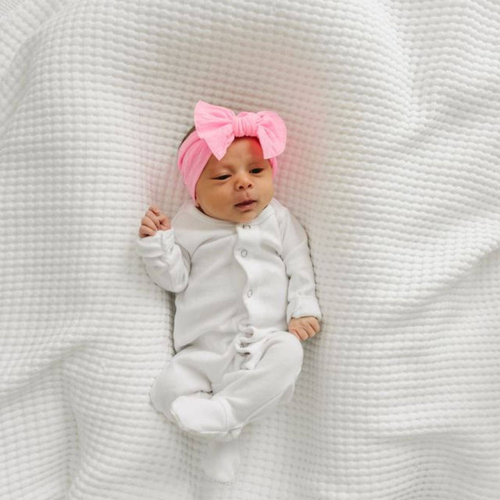 The Original Knot Headband: Neon Pink