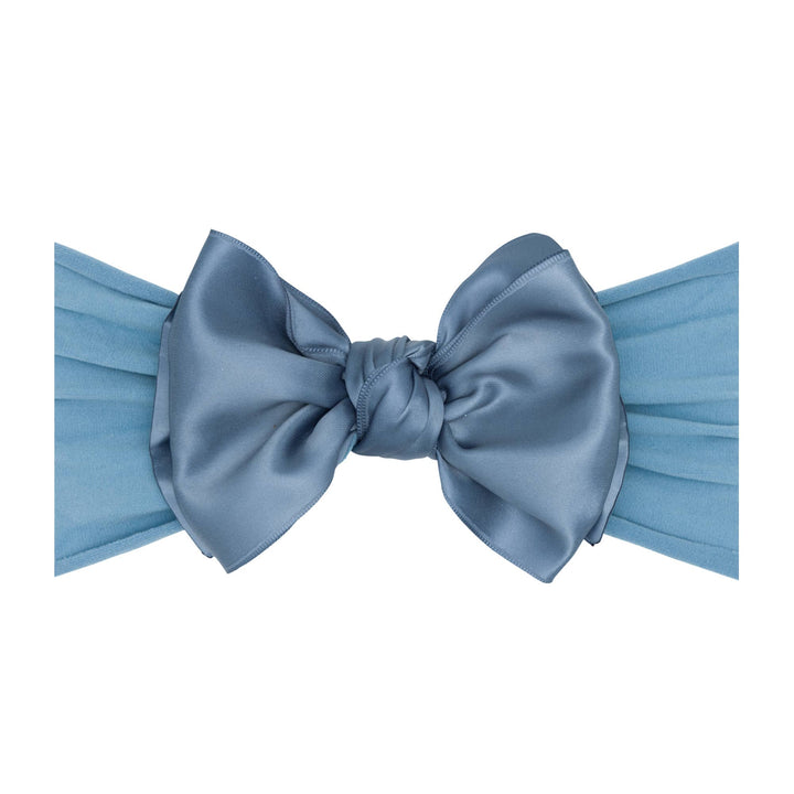 Satin FAB® Soft Nylon Headband with Satin Bow