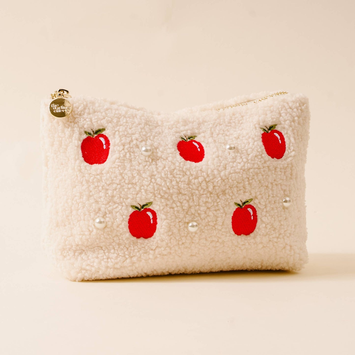 Teddy Pouch - Apples & Pearls