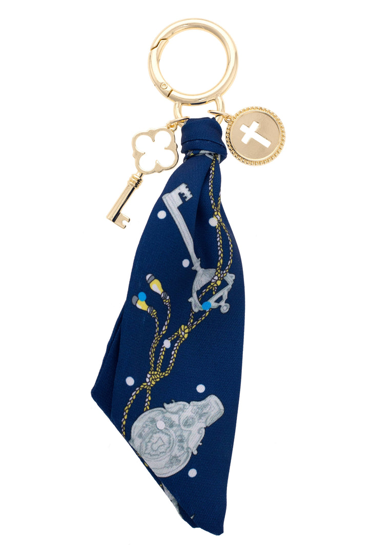 Elodie Cross Coin Twillie Bag Charm