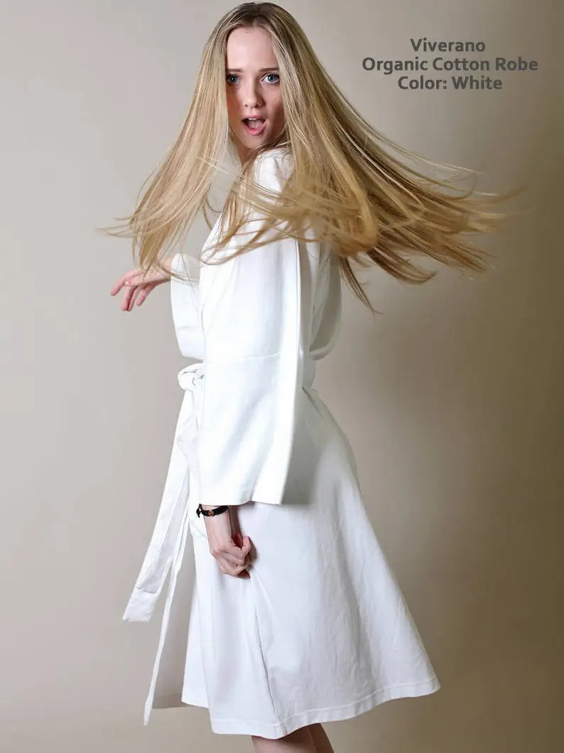 Organic Cotton Bathrobe & Spa Robe