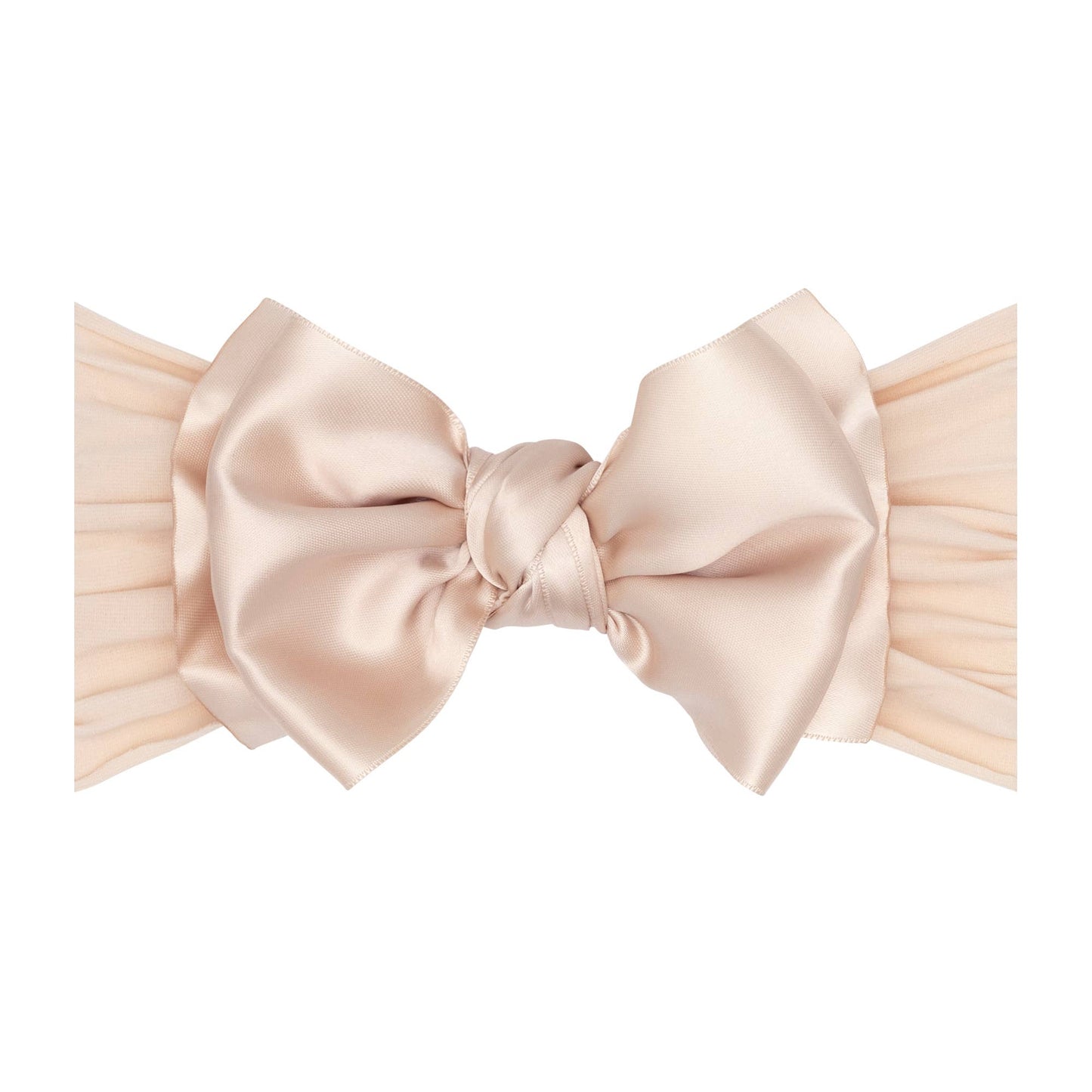 Satin FAB® Soft Nylon Headband with Satin Bow
