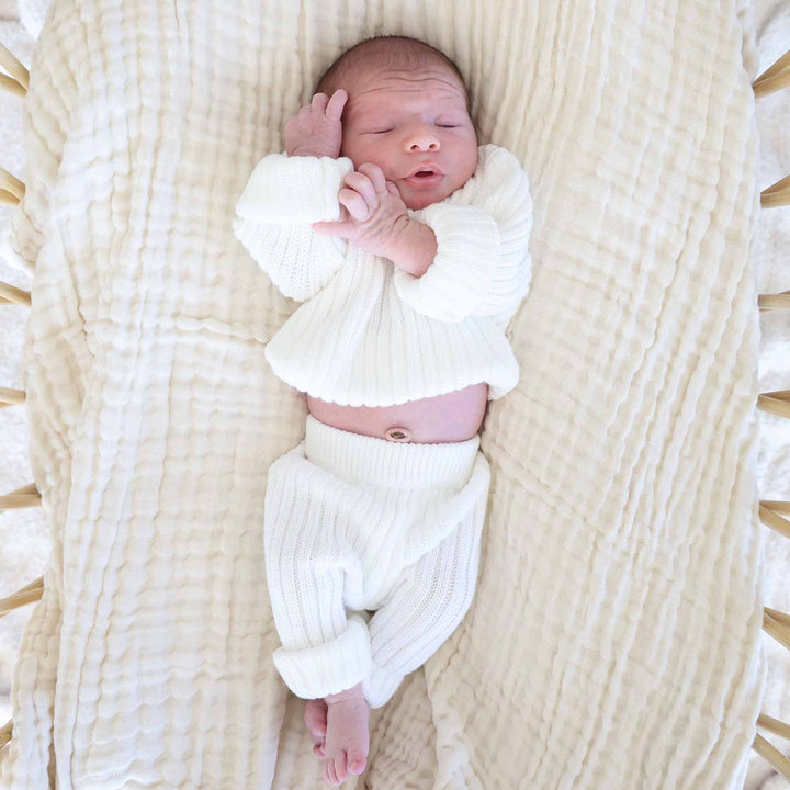 Knit Sweater & Pant Set | Dove