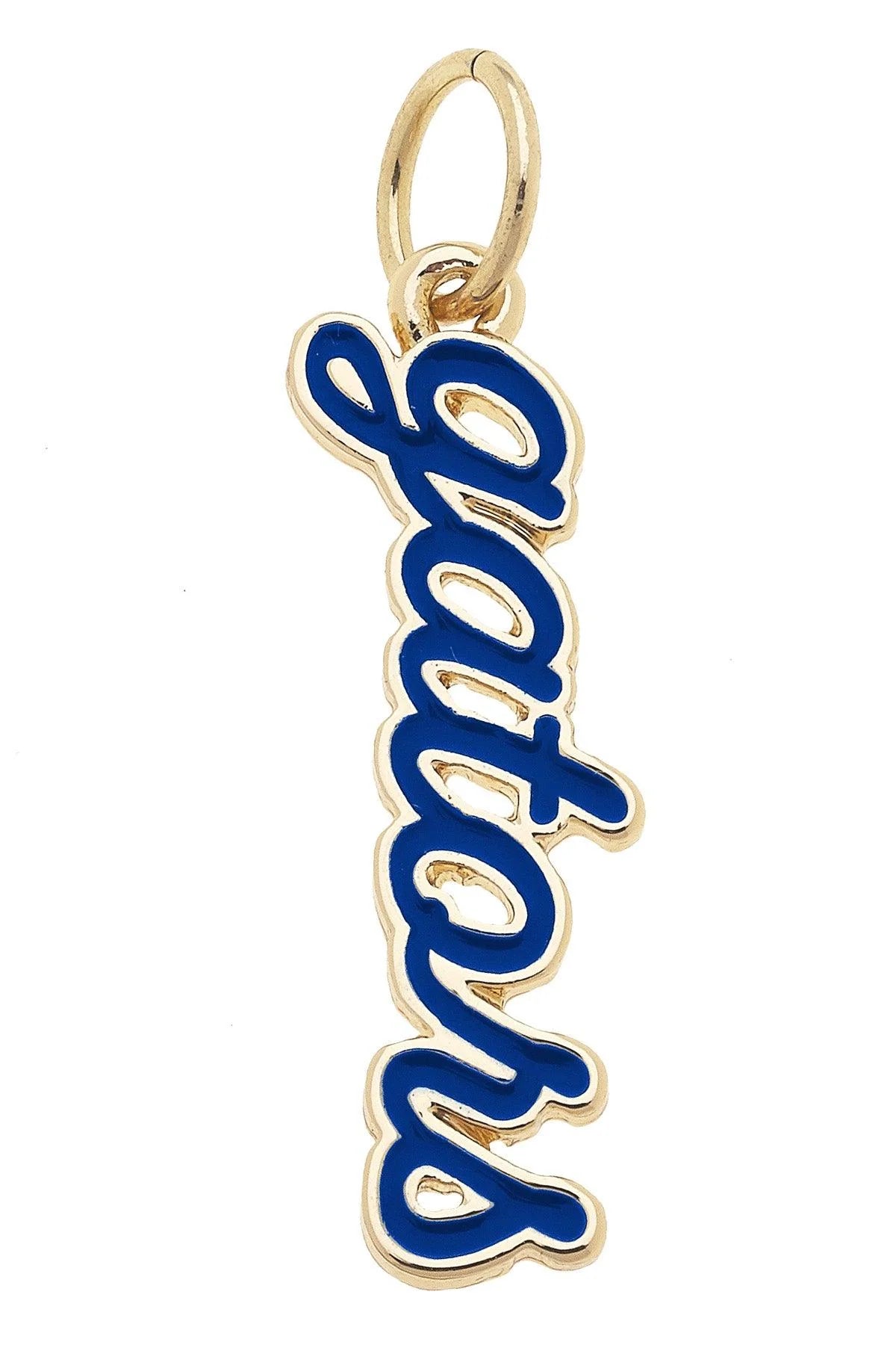 Florida Gators Enamel Script Charm