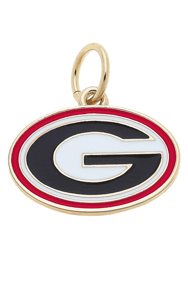 Georgia Bulldogs Enamel Logo Charm Charm