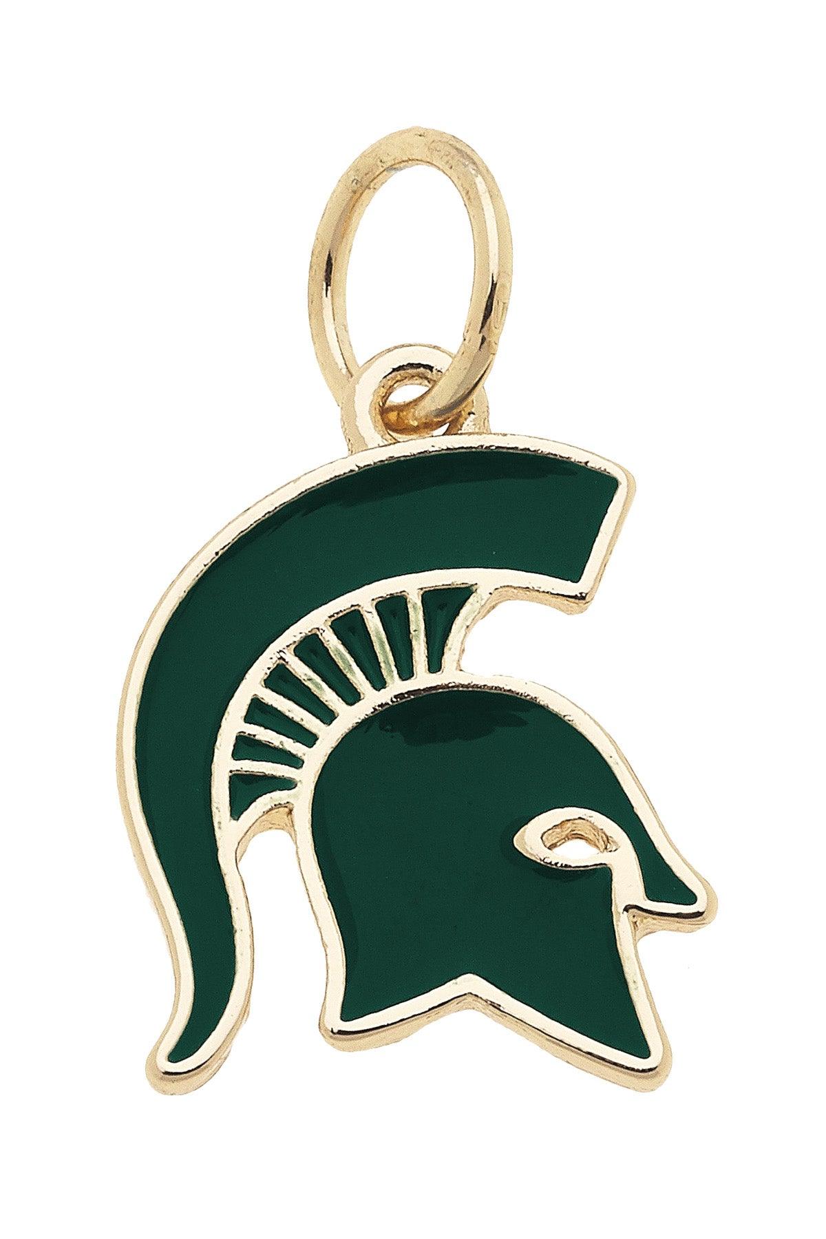 Michigan State Enamel Logo Charm Charm