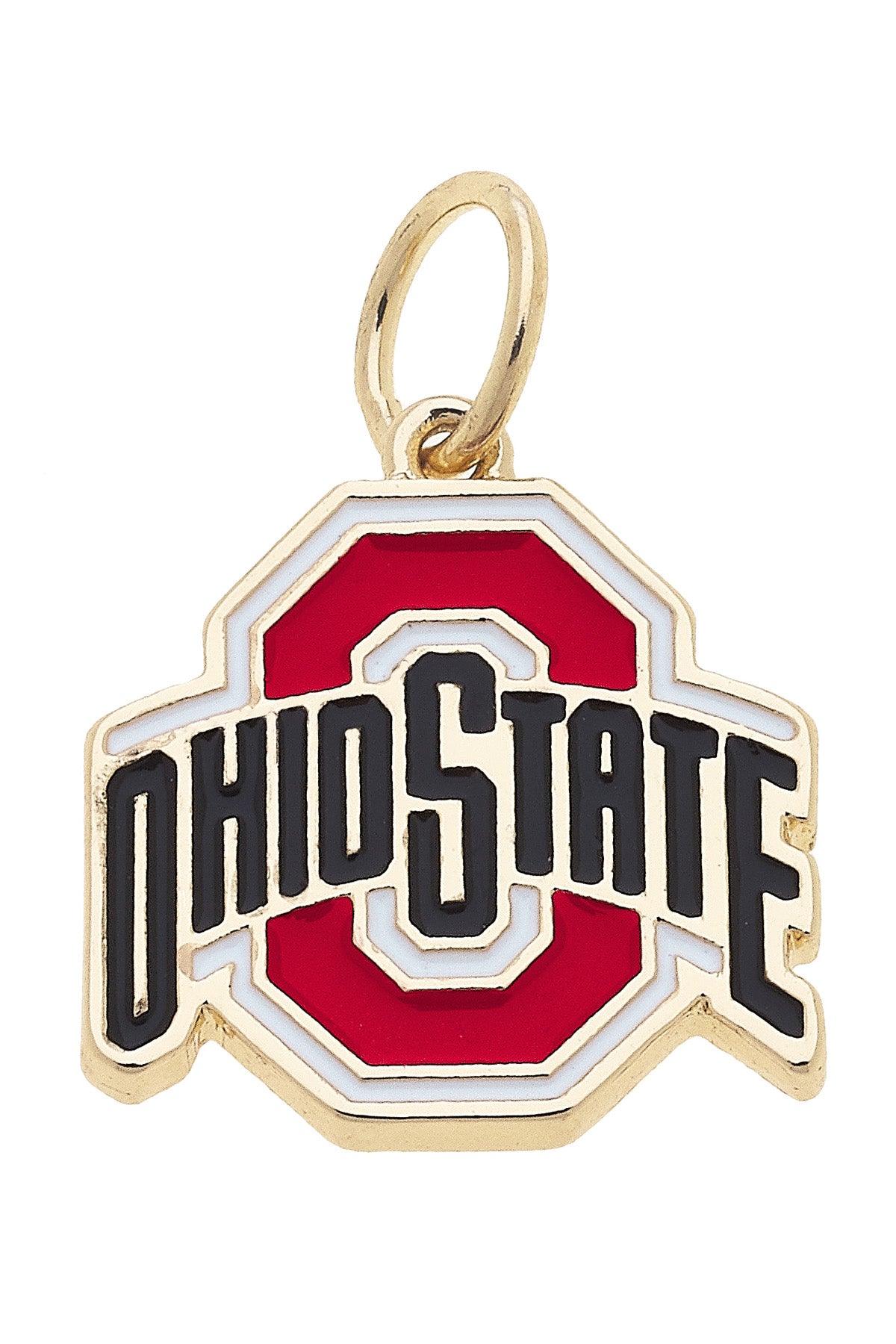 Ohio State Buckeyes Enamel Logo Charm