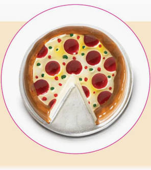 Nora Fleming Mini -Slice, Slice, Baby!-Pizza