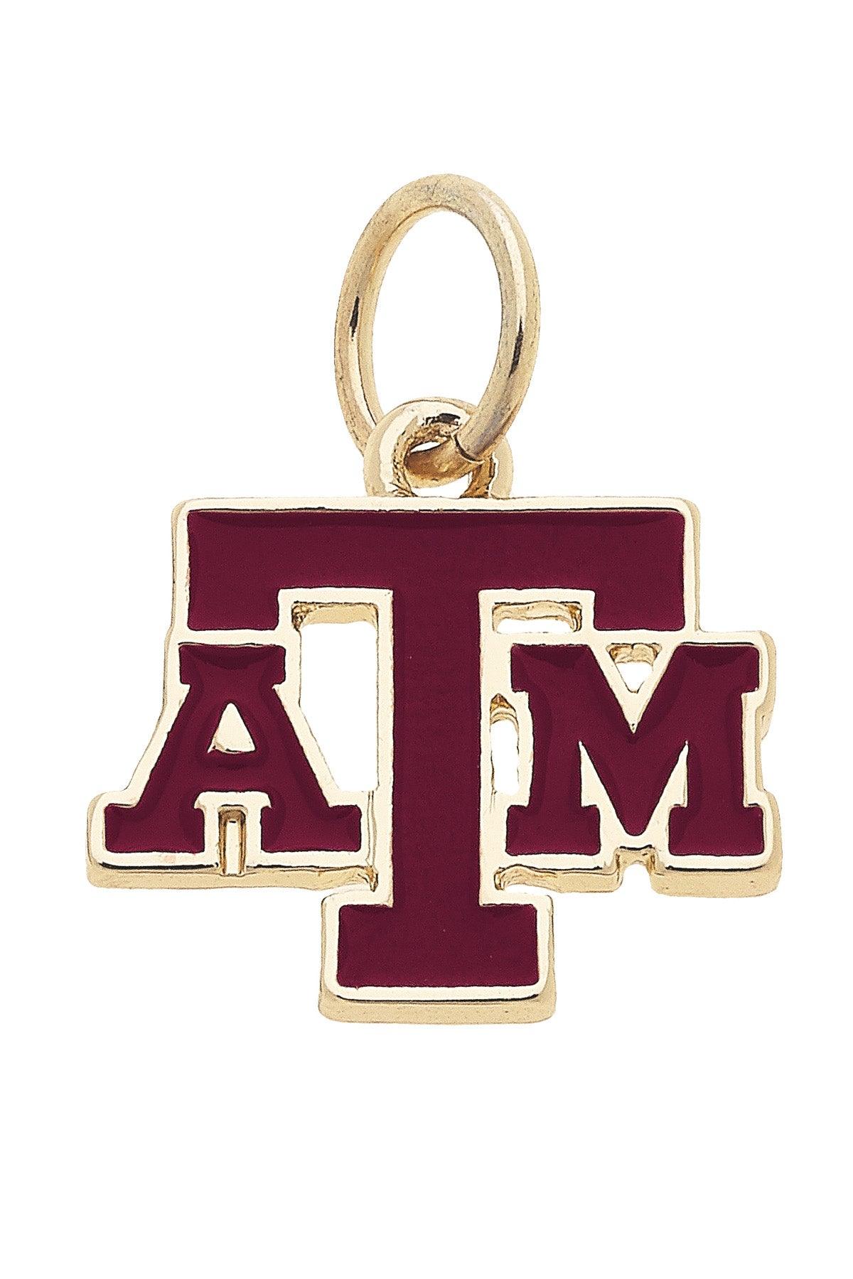 Texas A&M Enamel Logo Charm
