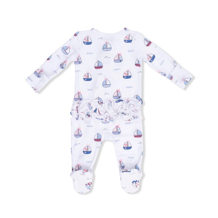 Bubbly Sailboats - Pink