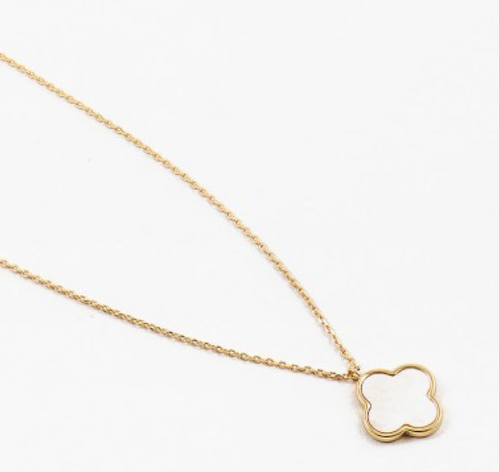 The Classic Clover Necklace with Cubic Zirconia