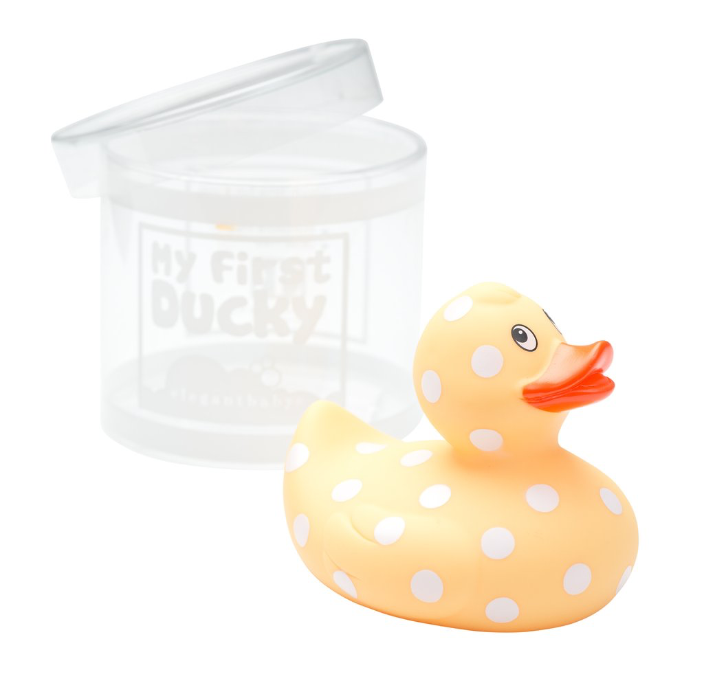 Polka Dot Rubber Duckie