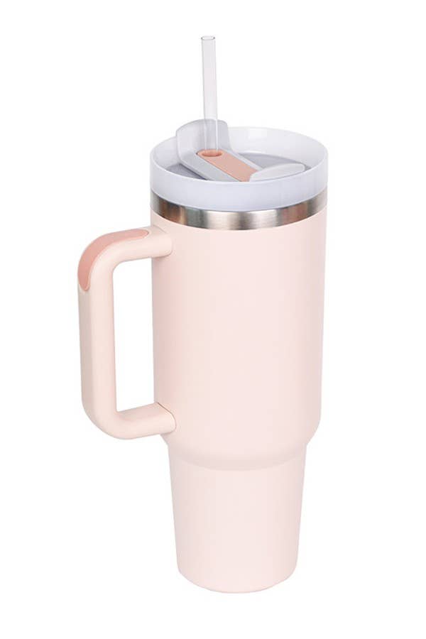 FASHIONABLE 40oz STAINLESS STEEL TUMBLER