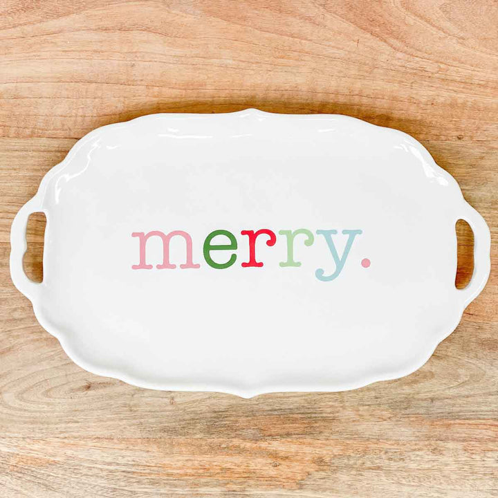 Merry Platter White/Multi