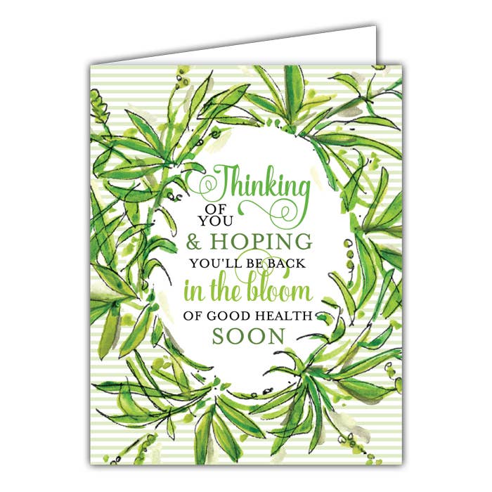 Thinking of You Small Folded Greeting Card