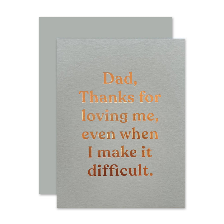 Loving Dad Greeting Card