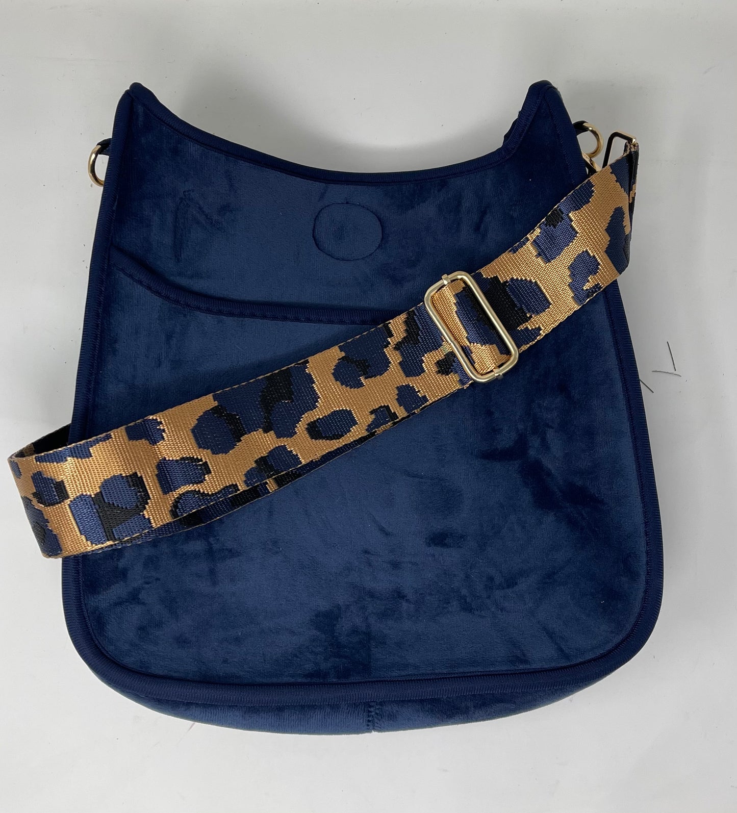 Velvet Messenger Bag with Guitar Stap