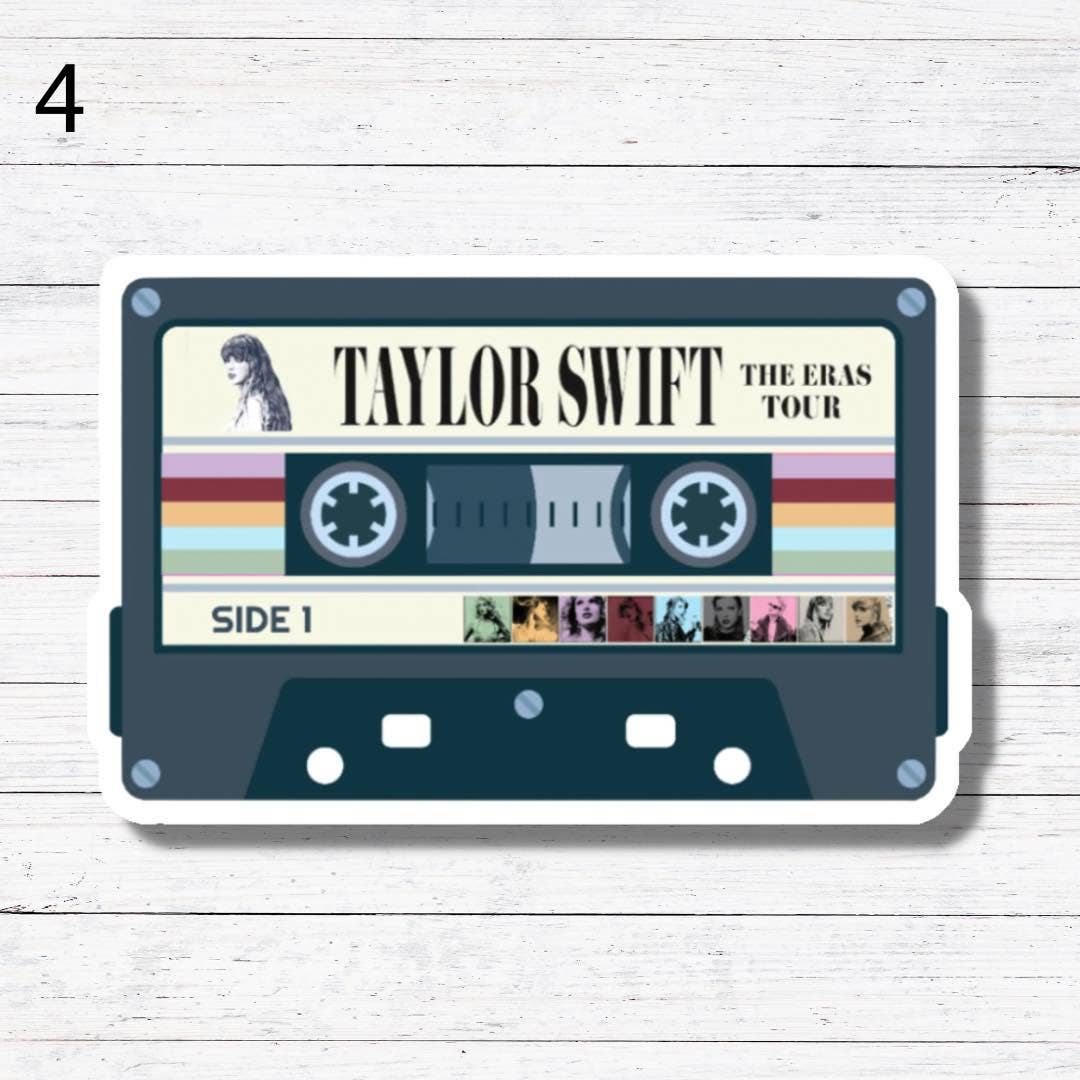 Taylor Swift 4 Sticker/Magnet: Glossy Vinyl – Jeannine's Gifts RVC