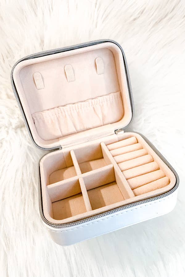 For Keeps Jewelry Box in White