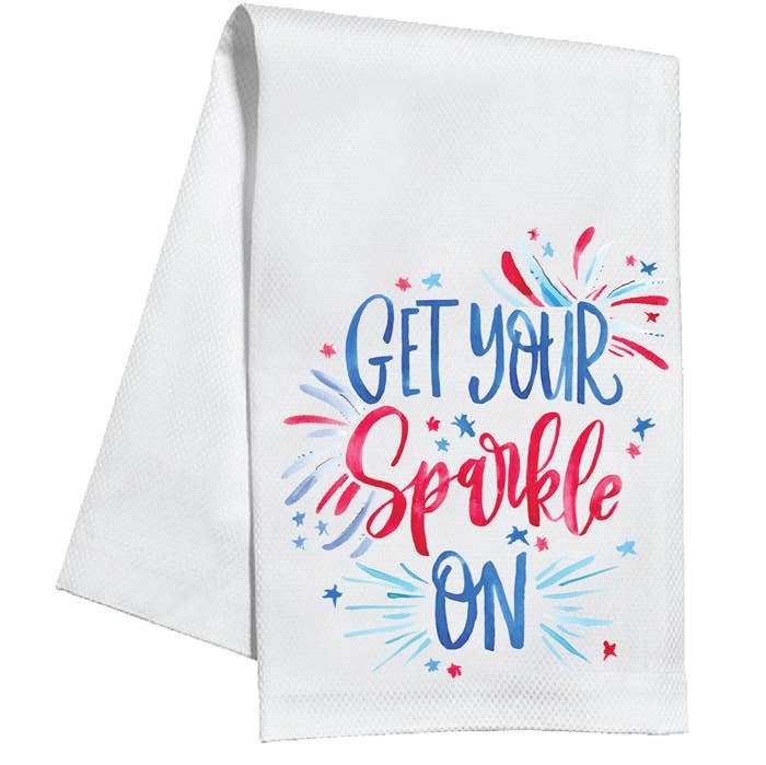 Get Your Sparkle On Kitchen Towel