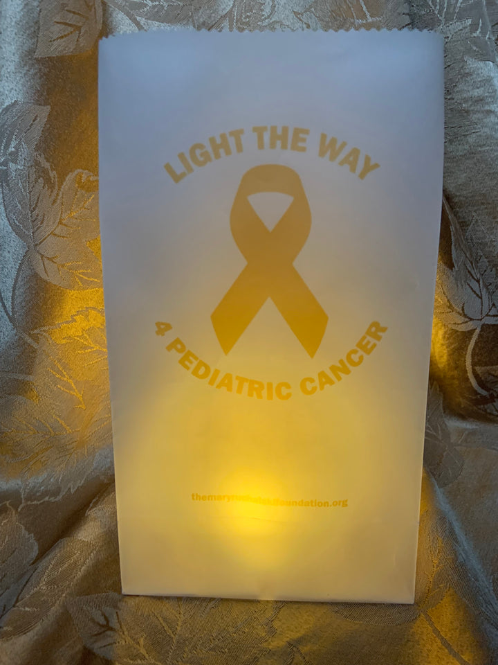 Lanterns - Light The Way 4 Pediatric Cancer Lantern - RESERVE & PAY IN STORE