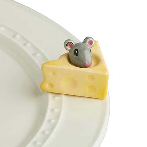 Nora Fleming Minis - Mouse in Cheese