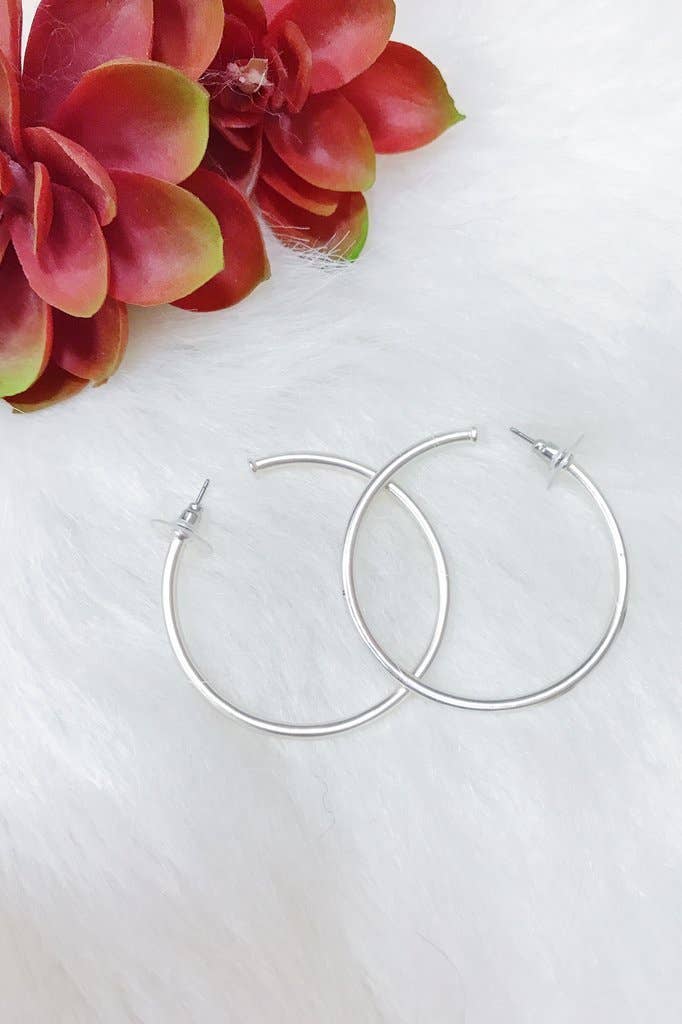 The Best Of Hoops Earrings- Silver