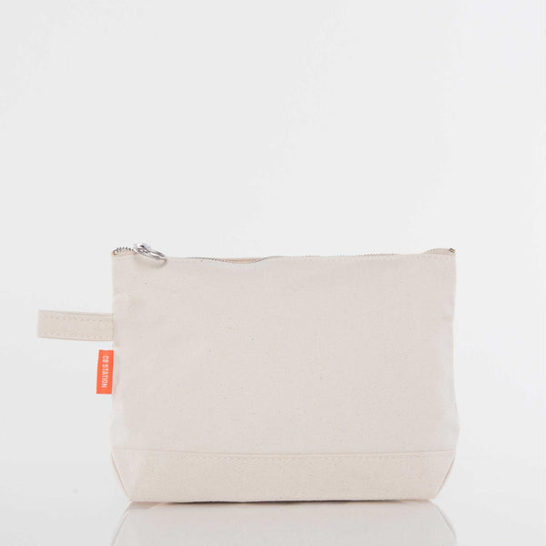 Personalized Canvas Makeup Case