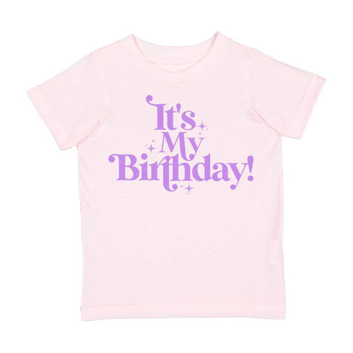 It's My Birthday Short Sleeve Shirt - Kids Birthday Tee