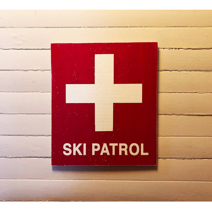 Ski patrol sign 16 x 20