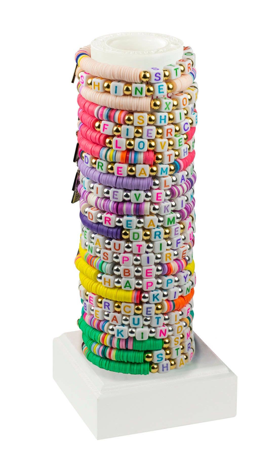 Kids Inspirational Word Bracelet