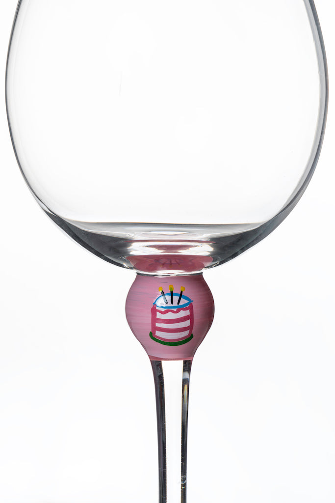 The Giving Glass - Birthday Cake