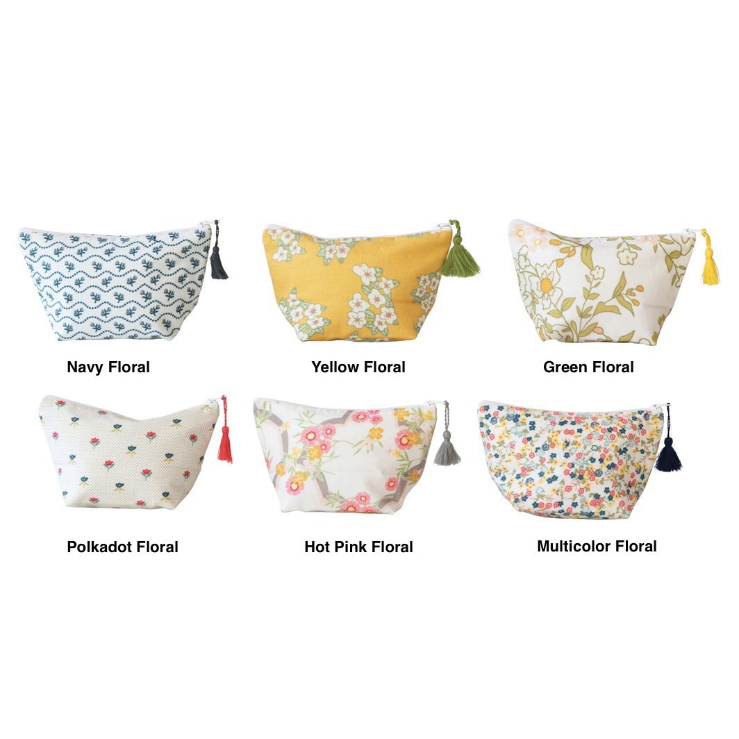 Small Cotton Makeup Pouch