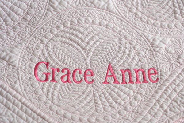 Personalized  Baby Quilt