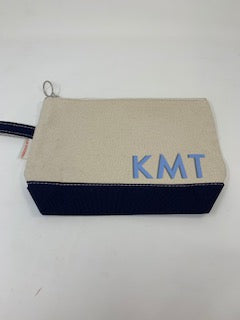 Personalized Canvas Makeup Case