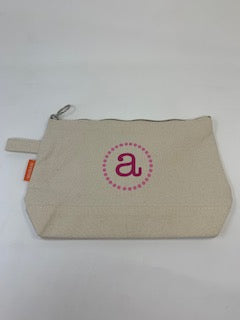 Personalized Canvas Makeup Case