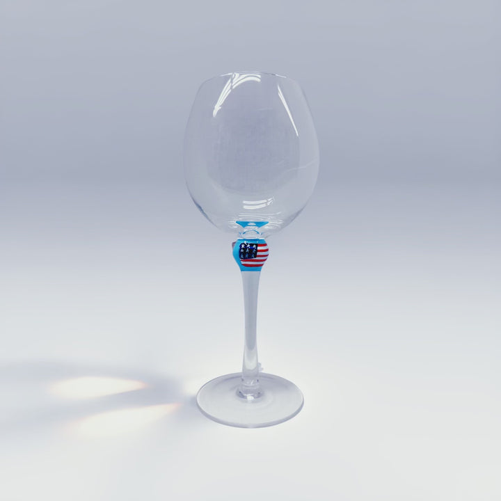 The Giving Glass - The American Flag