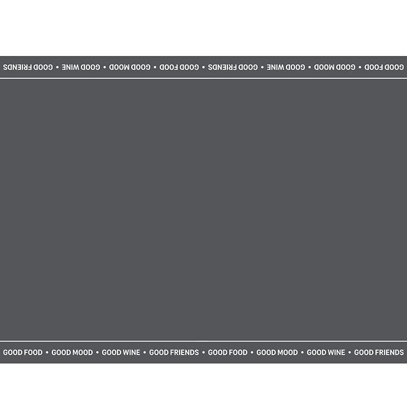 Kraft Table Runner-Good Food Good Mood