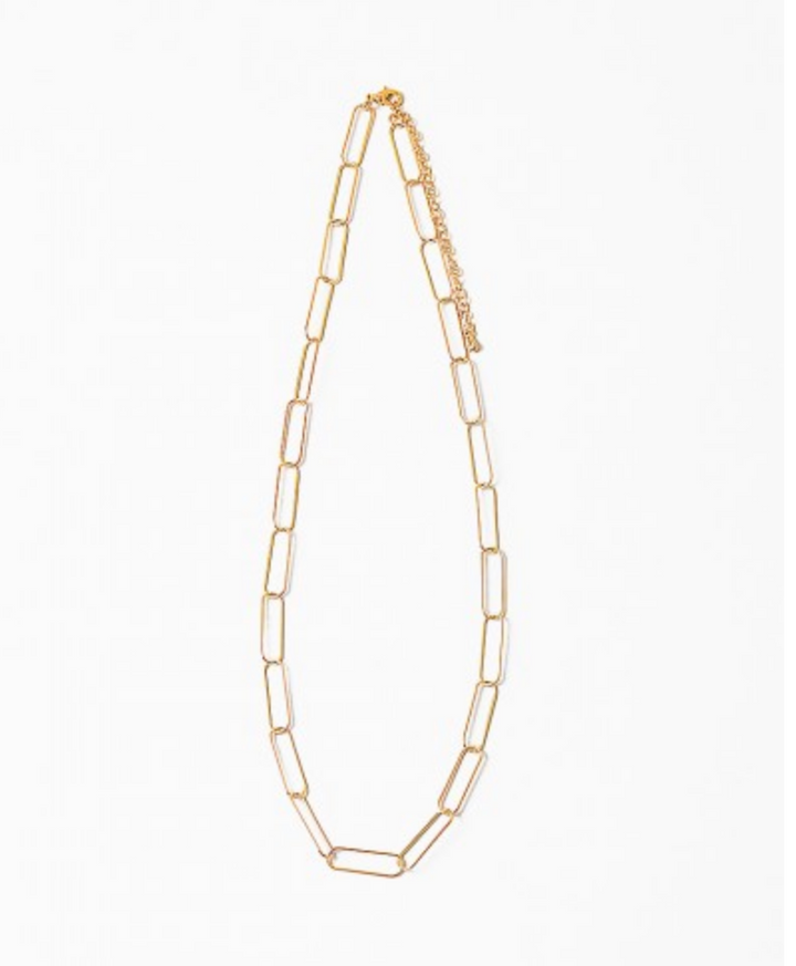 Chunky Paper Clip Necklace