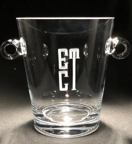 Glass Ice Bucket