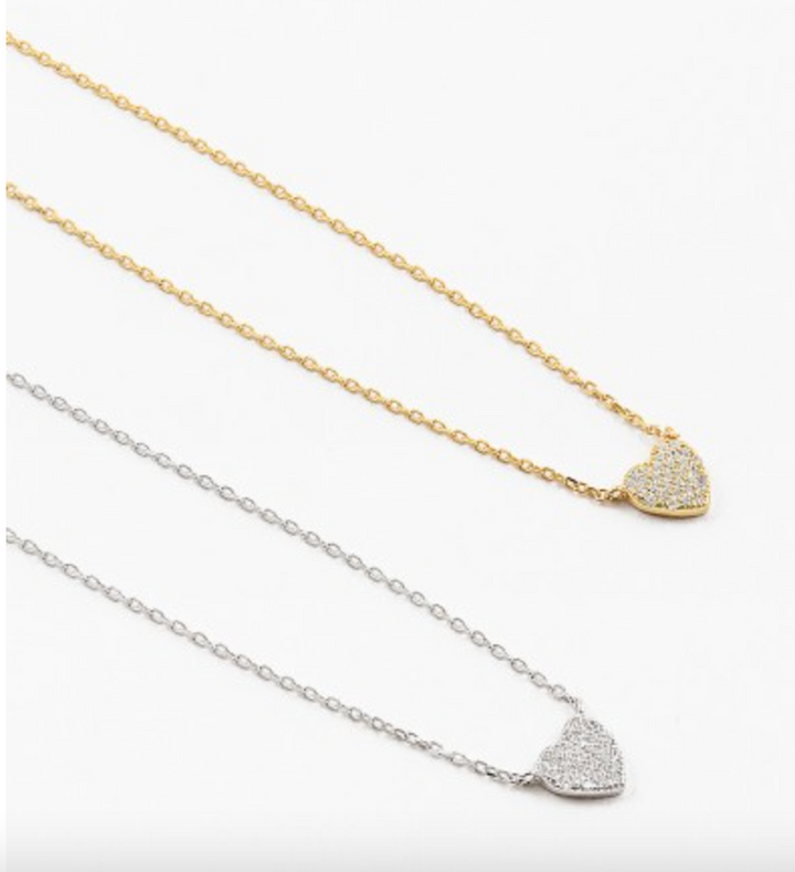 Sterling Silver Heart Necklace