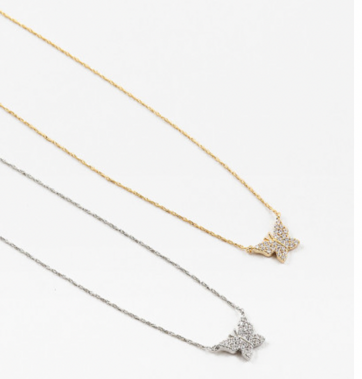 Delicate Butterfly Necklace