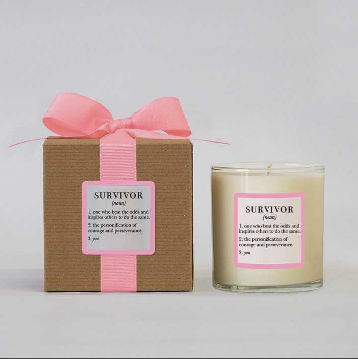 Survivor Definition Candle