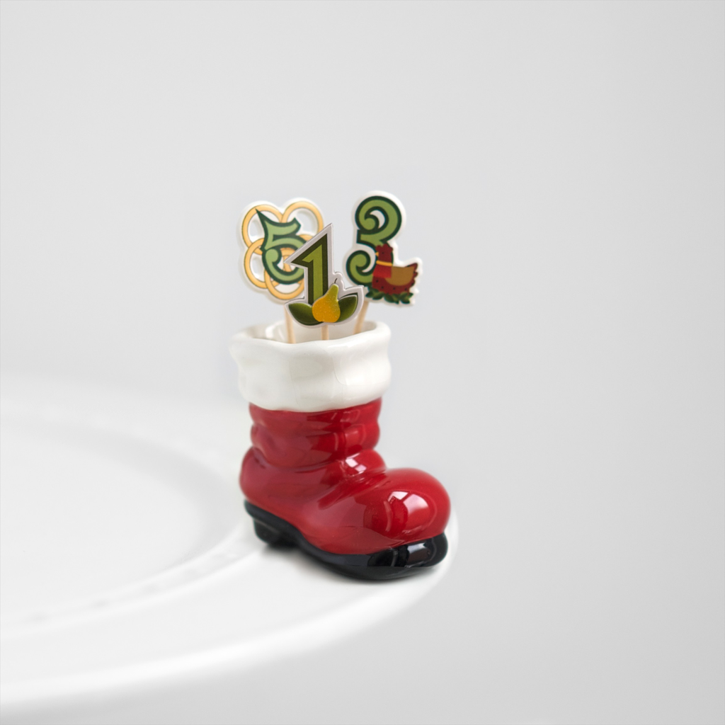 Nora Fleming Minis - Santa’s Boot
