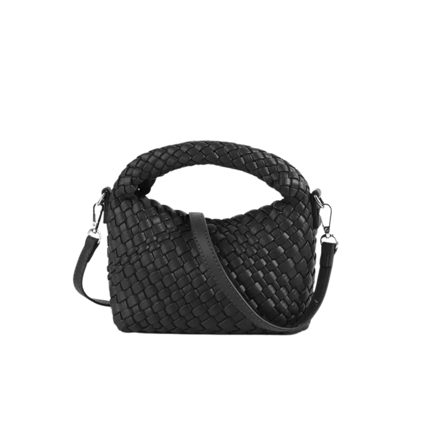 Kitt Mini Hand Woven Handle Bag