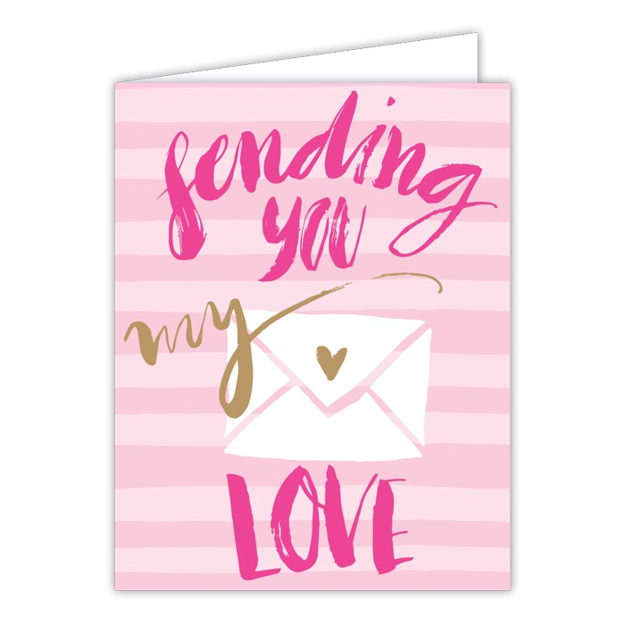 GREETING CARD - SENDING YOU LOVE